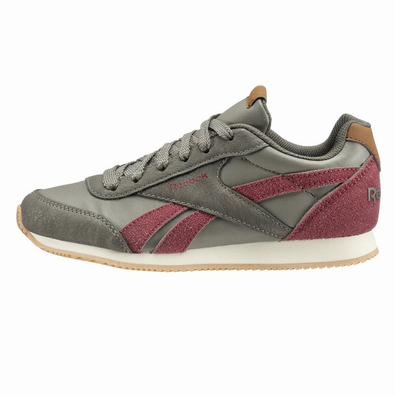 Tenisi Reebok Royal Classic Jogger 2.0 Baieti Gri Inchis/Rosii/Albi Romania GV3865NF